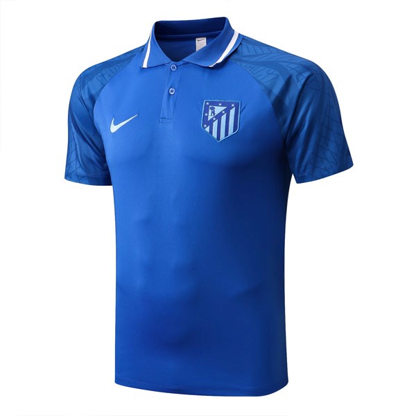 Polo Atletico Madrid 2022-23 Bleu